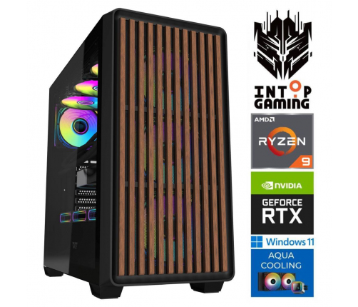INTOP AQUA Ryzen 9 9900x 32GB DDR5 1TB SSD M.2 NVME RTX5080 16GB
 WIN11