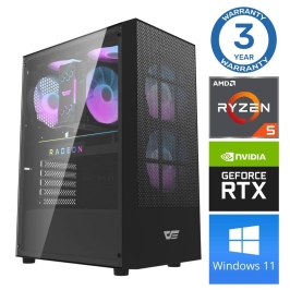 INTOP Ryzen 5 5600X 32GB 500SSD M.2 NVME+2TB RTX3050 6GB WIN11