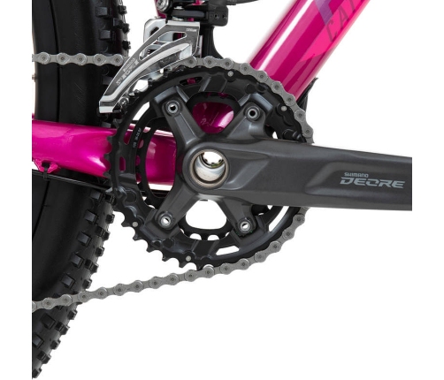 Kalnu velosipēds Rock Machine 29 Catherine 40-29 rozā (L)