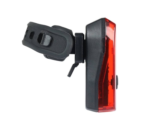 Velosipēda aizmugurējais lukturis Rock Machine R.Light 10 Black/Grey