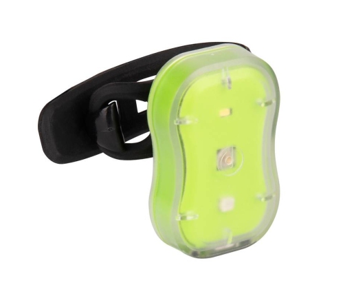 Velosipēda aizmugurējais lukturis Rock Machine R.Light 15 USB Green