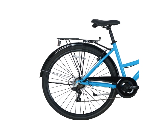 Городской велосипед Bisan 28 Smile синий/черный (17)