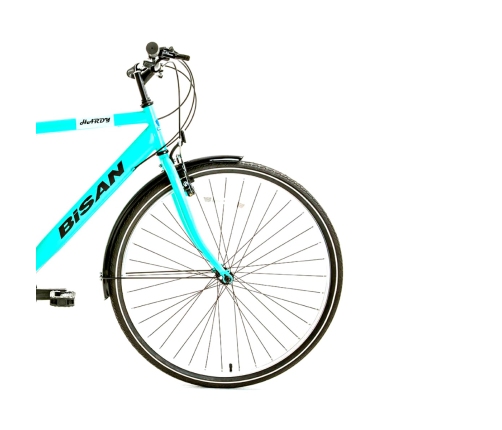 Pilsētas velosipēds Bisan 28 Hardy (PR10010413) g.zils/melns (21)