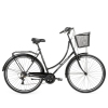 Городской велосипед Bisan 28 Paradise S черный/серый (M)