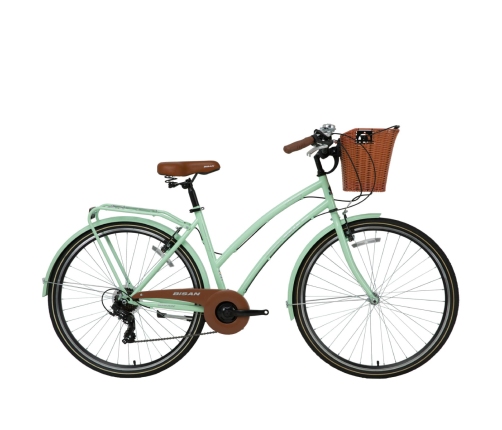 Городской велосипед Bisan 28 Serenity S (PR10010420) зеленый/черный (19)