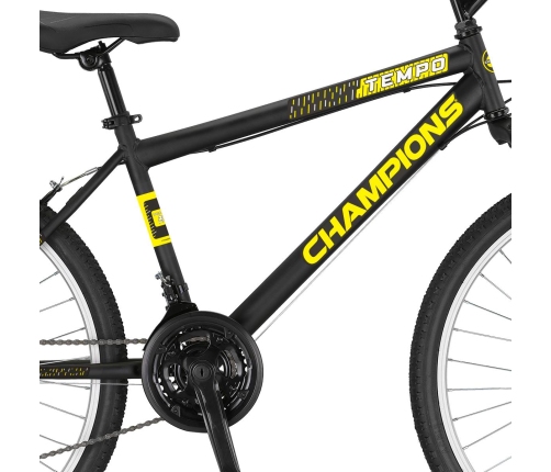 Горный велосипед Champions 26 Tempo (TMP2604) черный/желтый (13)