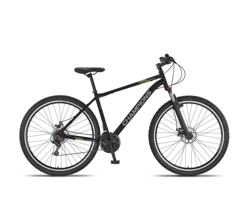 Горный велосипед Champions 27.5 Kaunos DB (KAU2731DSG) черный матовый (15)