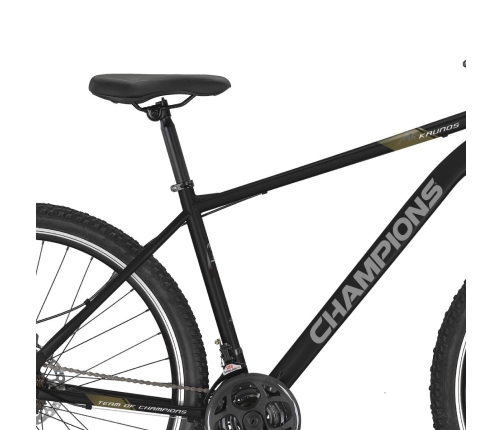 Горный велосипед Champions 27.5 Kaunos DB (KAU2731DSG) черный матовый (15)