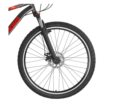 Горный велосипед Champions 27.5 Kaunos DB (KAU2734DSG) черный (15)