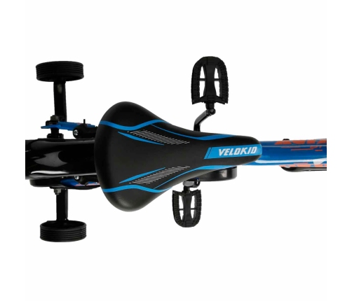 Bērnu velosipēds GoKidy 16 Versus (VER.1603) zils/oranžs