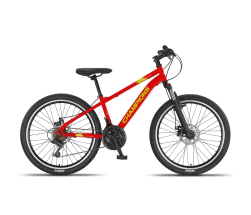 Подростковый велосипед Champions 24 Kaunos DB (KAU.2423D) оранжевый/желтый