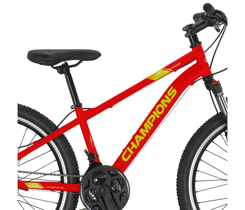 Подростковый велосипед Champions 24 Kaunos DB (KAU.2423D) оранжевый/желтый