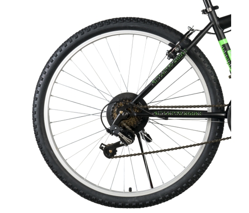 Горный велосипед Champions 26 Tempo (TMP.2602) черный/зеленый (16)