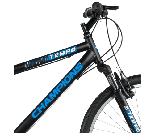 Kalnu velosipēds Champions 26 Tempo (TMP.2606) melns/zils (16)