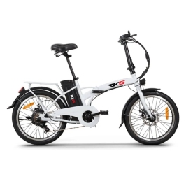 Elektriskais velosipēds RKS 20 MX25 balts