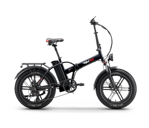 Складной электрический велосипед RKS 20 Nero M черный