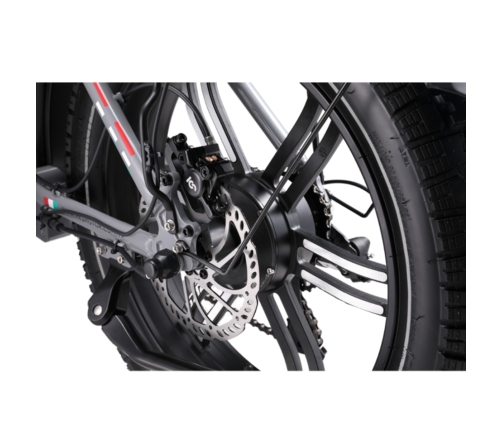 Складной электрический велосипед RKS 20 Nero M черный