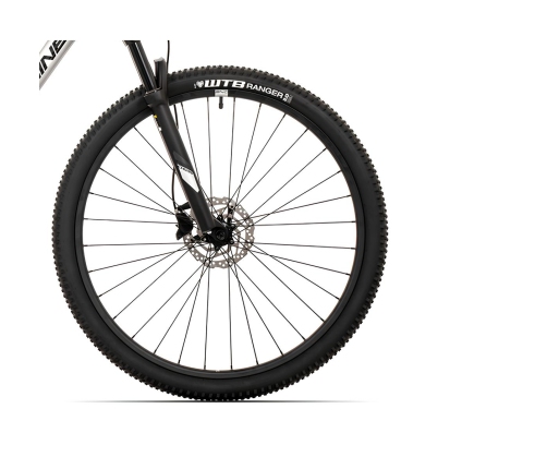 Viriešu kalnu velosipēds Rock Machine Manhattan 90-29 (III) sudrabs (Rata izmērs: 29 Rāmja izmērs: S)