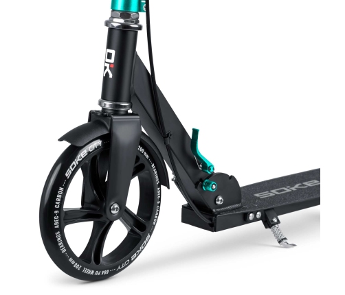 Skrejritenis SOKE CITY (1590) Black/Turquoise 200mm