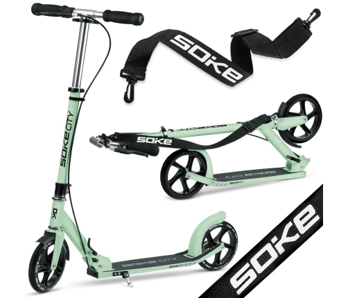 Skrejritenis SOKE CITY (1613) Green 200mm