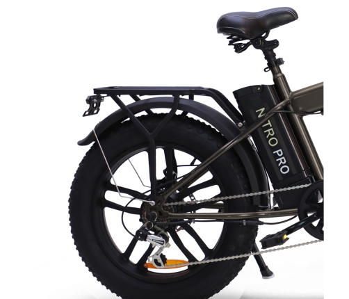 Электрический велосипед SKYJET 20 Nitro Pro коричневый