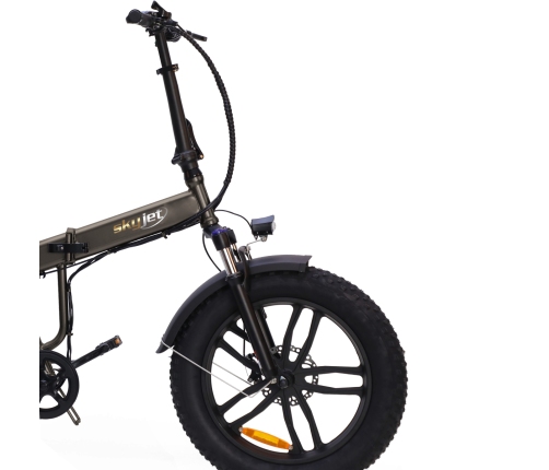 Электрический велосипед SKYJET 20 Nitro Pro коричневый