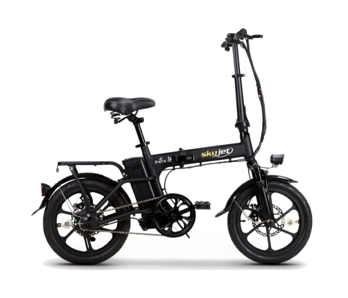 Elektriskais velosipēds SKYJET 16 Nitro melns