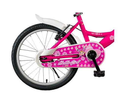 Детский велосипед GoKidy 20 Hello Girl (HEL.2001) розовый