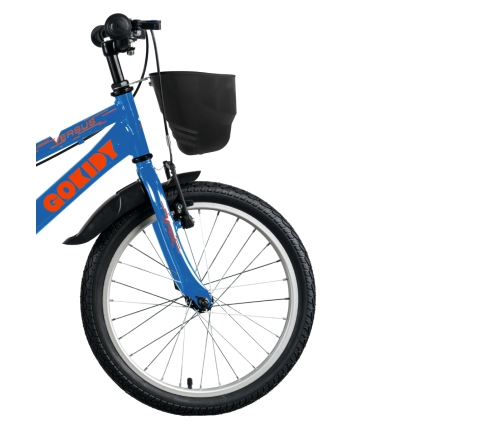 Детский велосипед GoKidy 20 Versus (VER.2003) синий/оранжевый