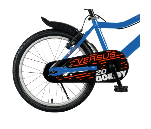 Детский велосипед GoKidy 20 Versus (VER.2003) синий/оранжевый