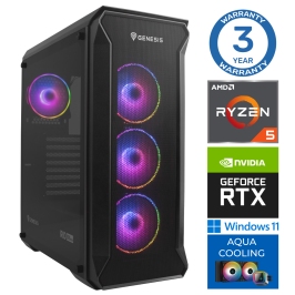INTOP AQUA Ryzen 5 7600X 16GB DDR5 1TB SSD M.2 NVME RTX5070 12GB WIN11 INTOP AQUA Ryzen 5 7600X 16GB DDR5 1TB SSD M.2 NVME RTX5070 12GB WIN11