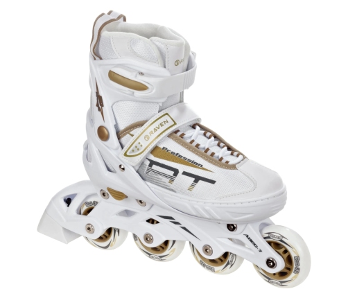 Skrituļslidas Raven Profession White/Gold 31-35