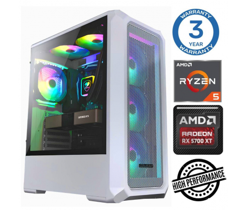 INTOP Ryzen 5 5600X 64GB 1TB SSD M.2 NVME+2TB RX5700 XT 8GB no-OS