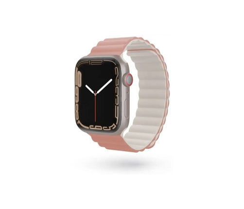 Epico магнитный ремешок для Apple Watch 42/44/45мм, розовый/серый