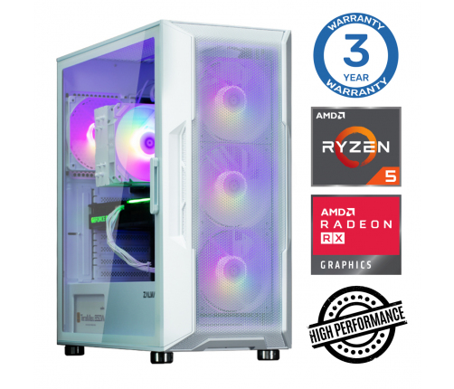 INTOP Ryzen 5 5500 32GB 1TB SSD M.2 NVME RX580 8GB no-OS