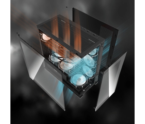 INTOP i5-14400F 32GB DDR5 1TB SSD M.2 NVME RTX5060Ti 8GB no-OS