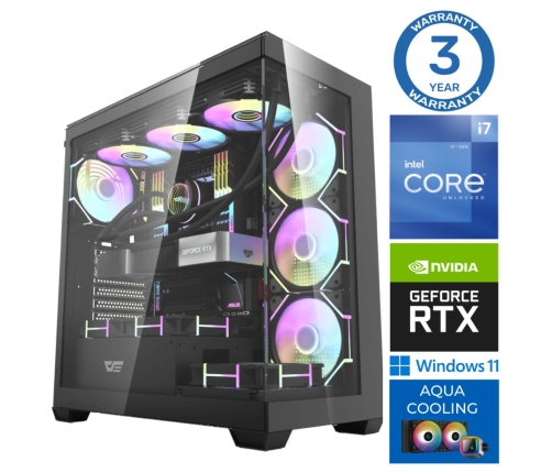 INTOP AQUA i7-14700F 32GB DDR5 1TB SSD M.2 NVME+2TB RTX5070Ti 16GB
 WIN11