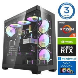 INTOP AQUA Ryzen 5 7600X 16GB DDR5 1TB SSD M.2 NVME RTX5070 12GB WIN11Pro INTOP AQUA Ryzen 5 7600X 16GB DDR5 1TB SSD M.2 NVME RTX5070 12GB WIN11Pro