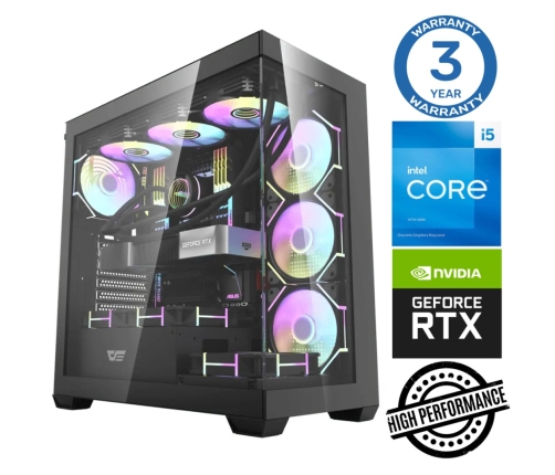 INTOP i5-14400F 16GB DDR5 1TB SSD M.2 NVME+2TB RTX5070Ti 16GB
 no-OS