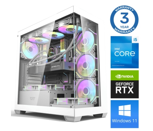 INTOP i5-14400F 64GB DDR5 1TB SSD M.2 NVME RTX5070Ti 16GB
 WIN11