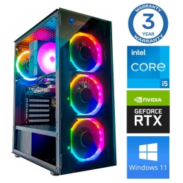 INTOP i5-12400F 16GB 1TB SSD M.2 NVME RTX3050 6GB WIN11