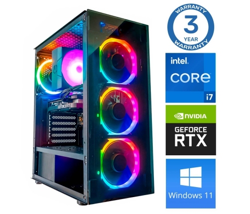 INTOP i7-12700F 16GB 1TB SSD M.2 NVME RTX5060 8GB WIN11