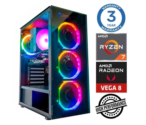 INTOP Ryzen 7 5700G 8GB 500SSD M.2 NVME Radeon RX Vega 8 no-OS