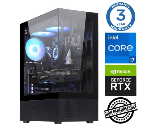 INTOP i7-12700F 32GB DDR5 1TB SSD M.2 NVME+2TB RTX5050 8GB no-OS
