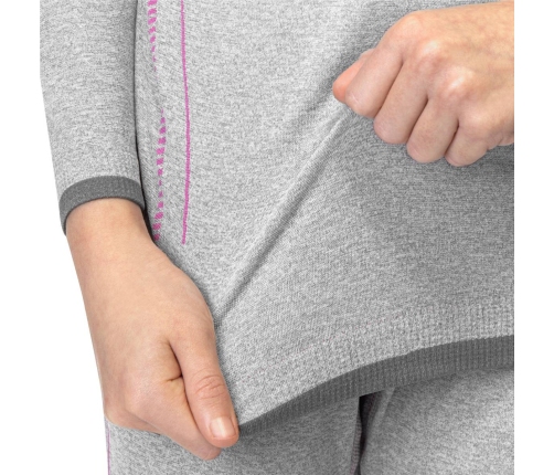 Комплект детского термобелья Spokey Elsa (122/128) pink/grey