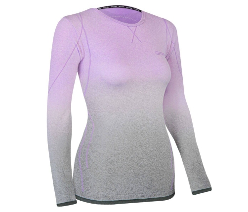 Sieviešu termoveļas komplekts Spokey Flora (S/M) violet/grey