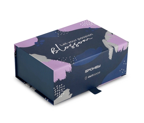 Sieviešu termoveļas komplekts Spokey Flora (S/M) violet/grey