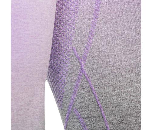 Sieviešu termoveļas komplekts Spokey Flora (S/M) violet/grey