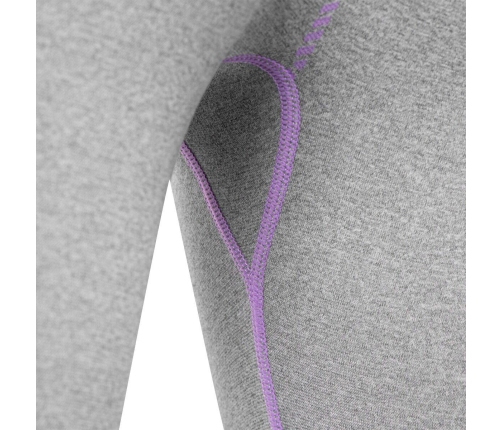 Sieviešu termoveļas komplekts Spokey Flora (S/M) violet/grey