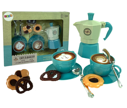 Coffee Cake Set Blue